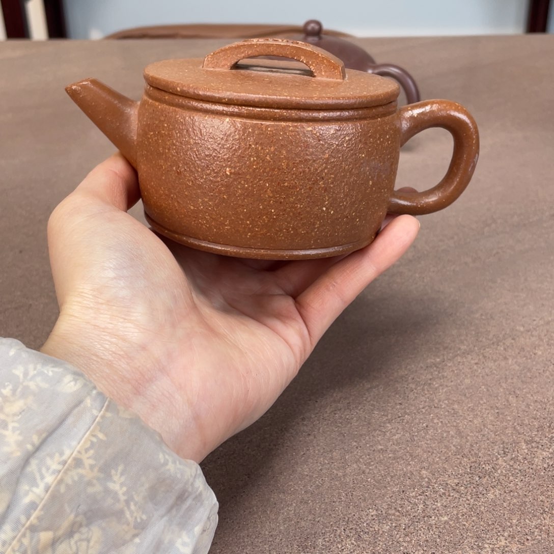 段泥茶壶汉瓦160毫升