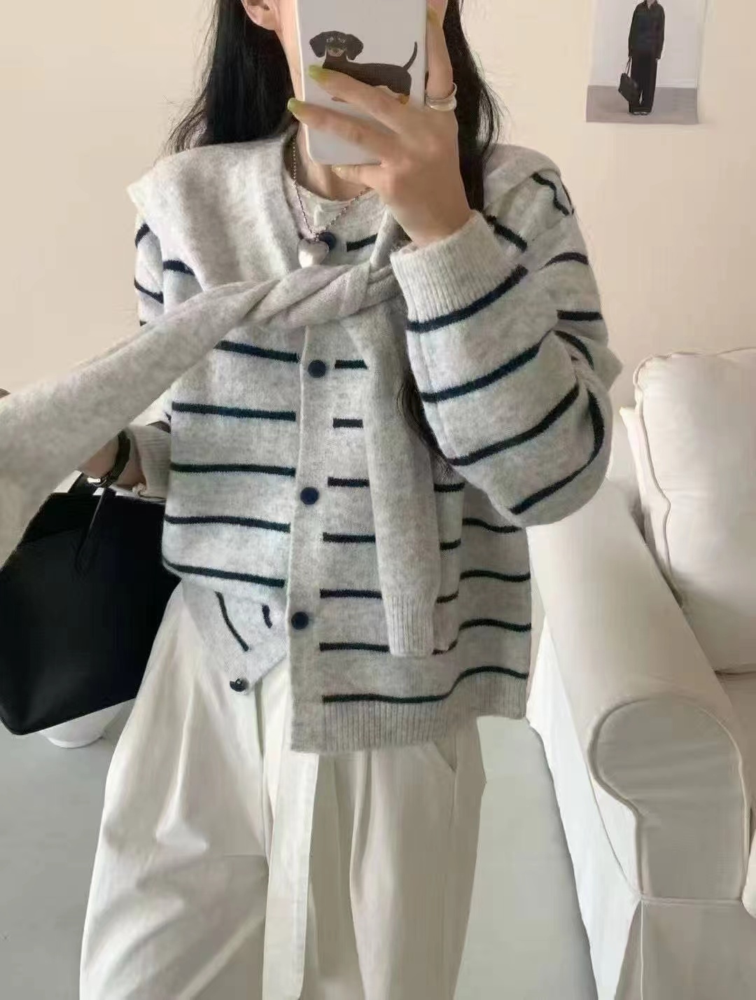编号对应衣服  2025秋冬新款韩版时尚减龄套头毛衣