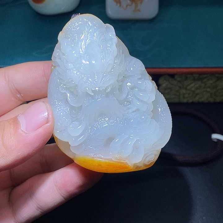 柔***韧和田玉未镶嵌颈饰CC