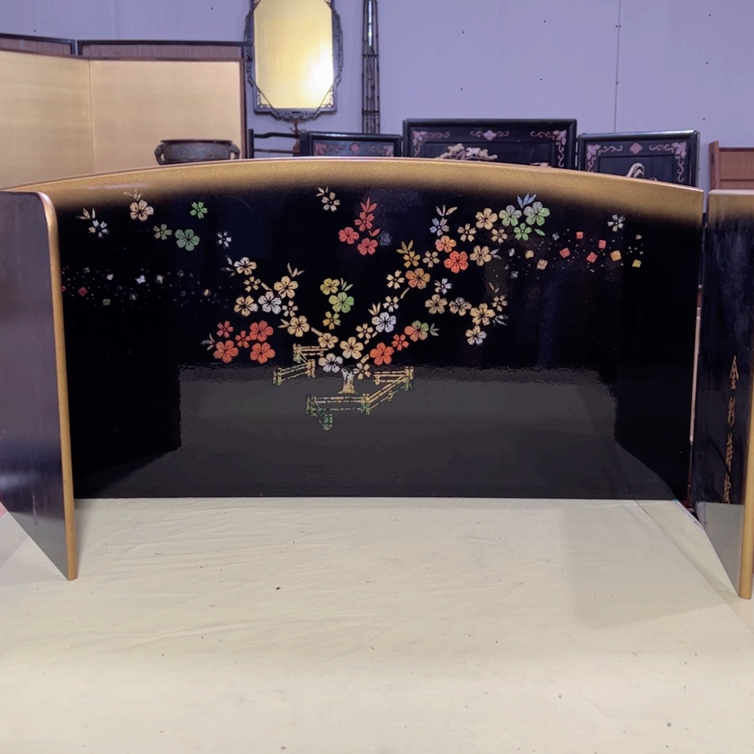 绘画云*屏风框画茶空间设计