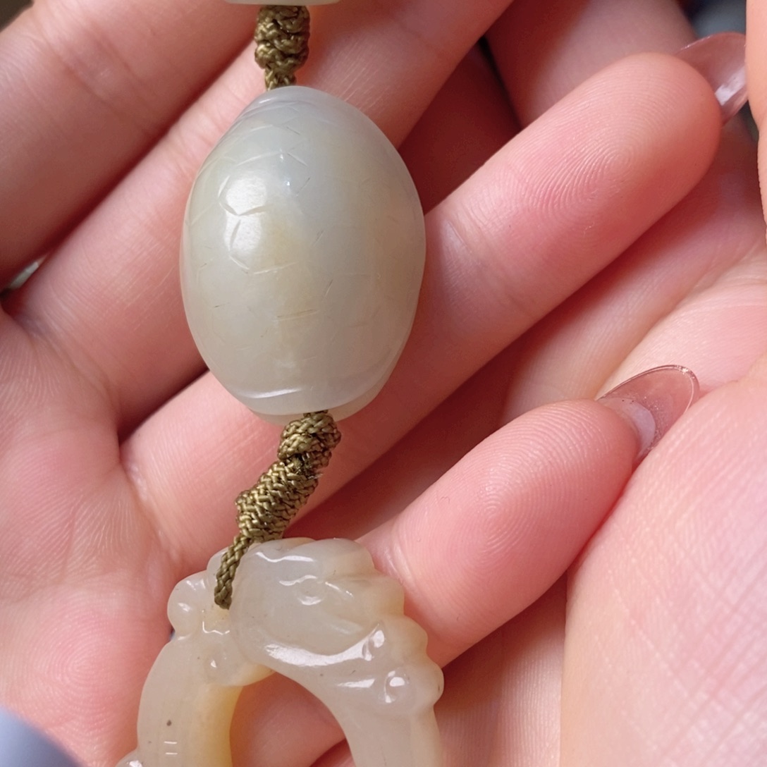 和田玉颈饰未镶嵌用****3