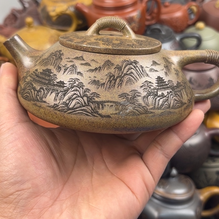紫砂茶壶紫砂微瑕