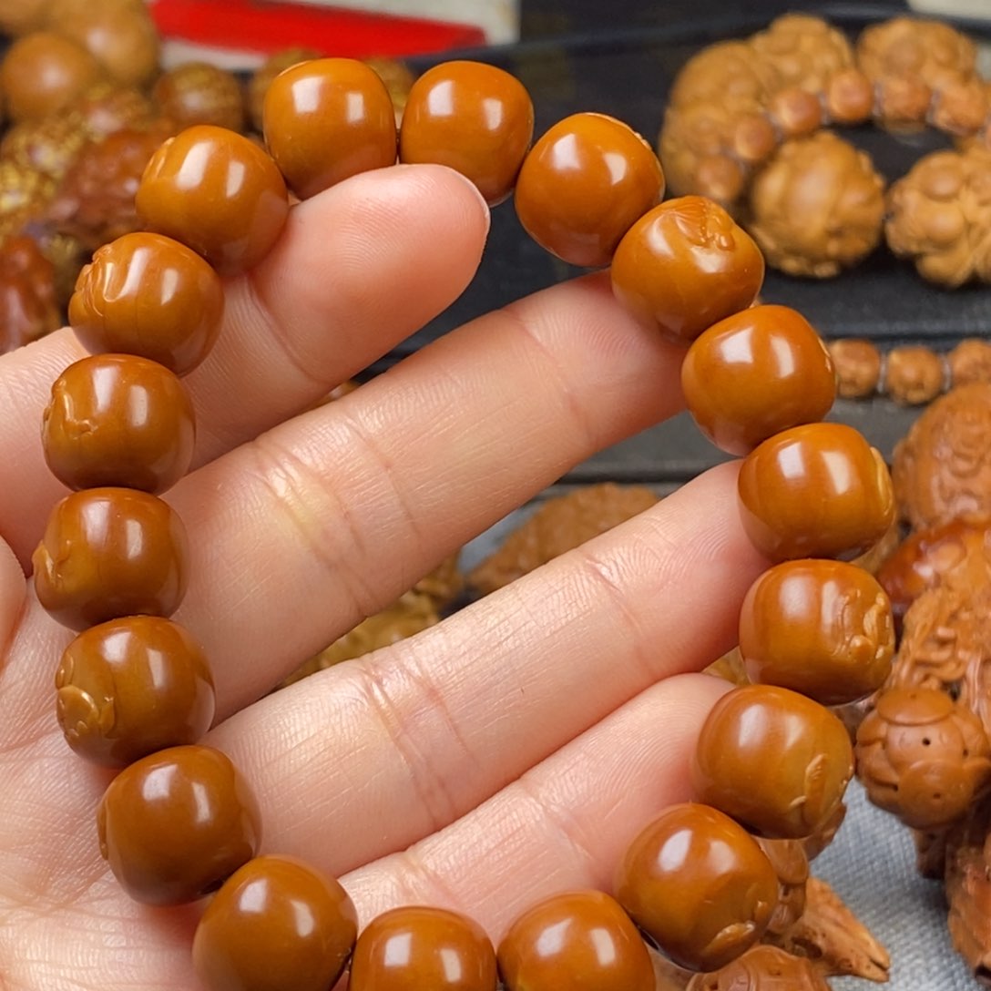 橄榄核手串/手链山*海核雕手串