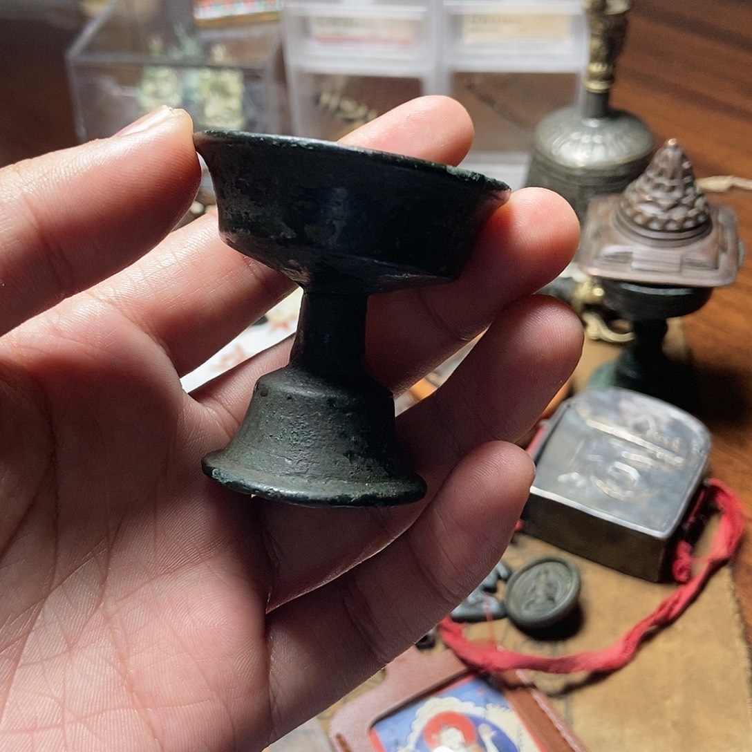 油灯 天铁皮壳 好看