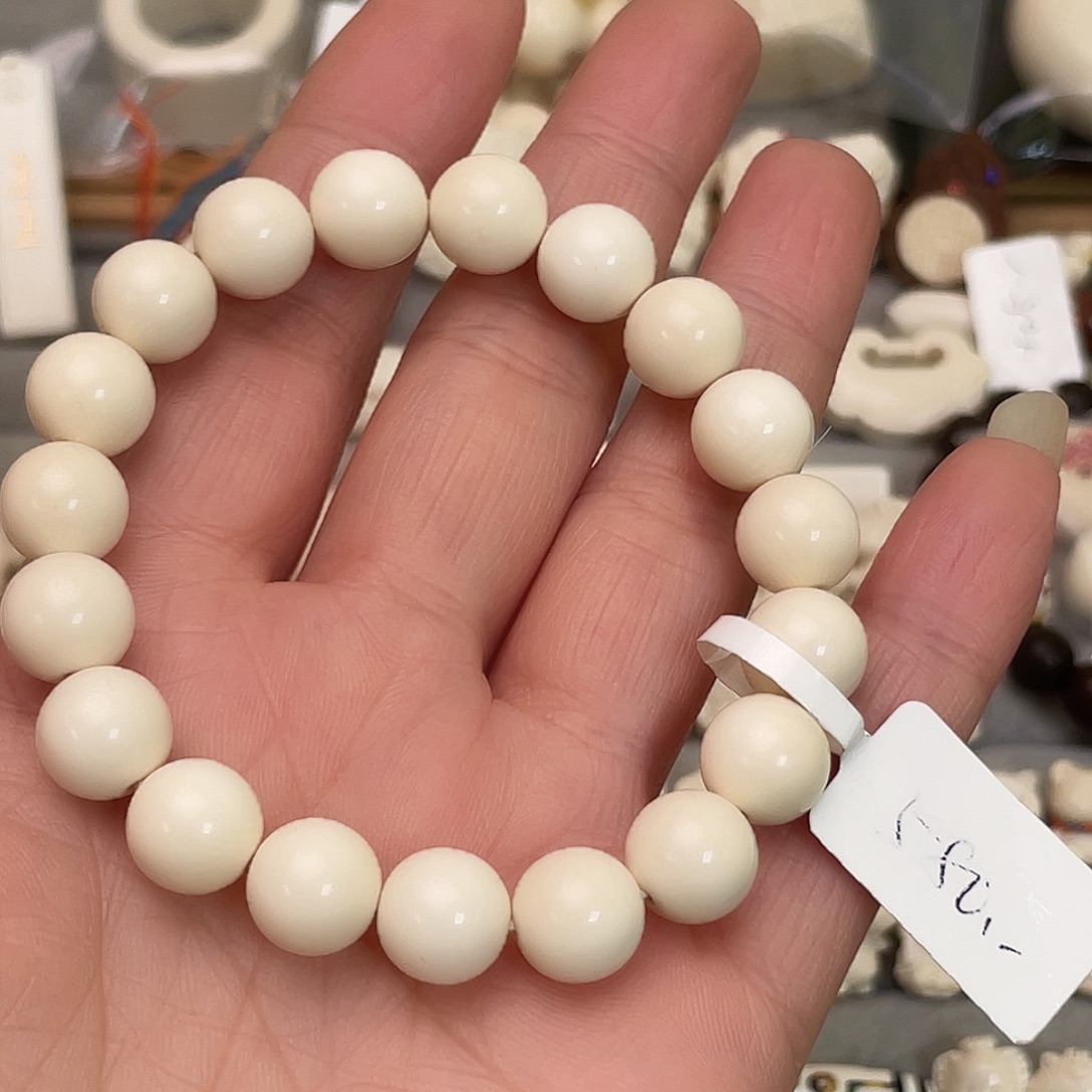 手串/手链/手镯猛犸象牙卡10圆珠手串