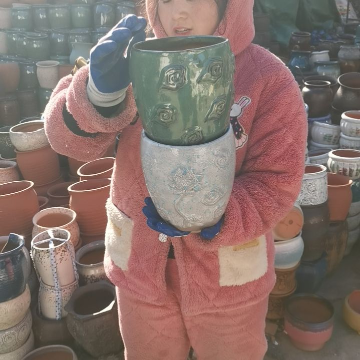 红陶口17高20瑕疵