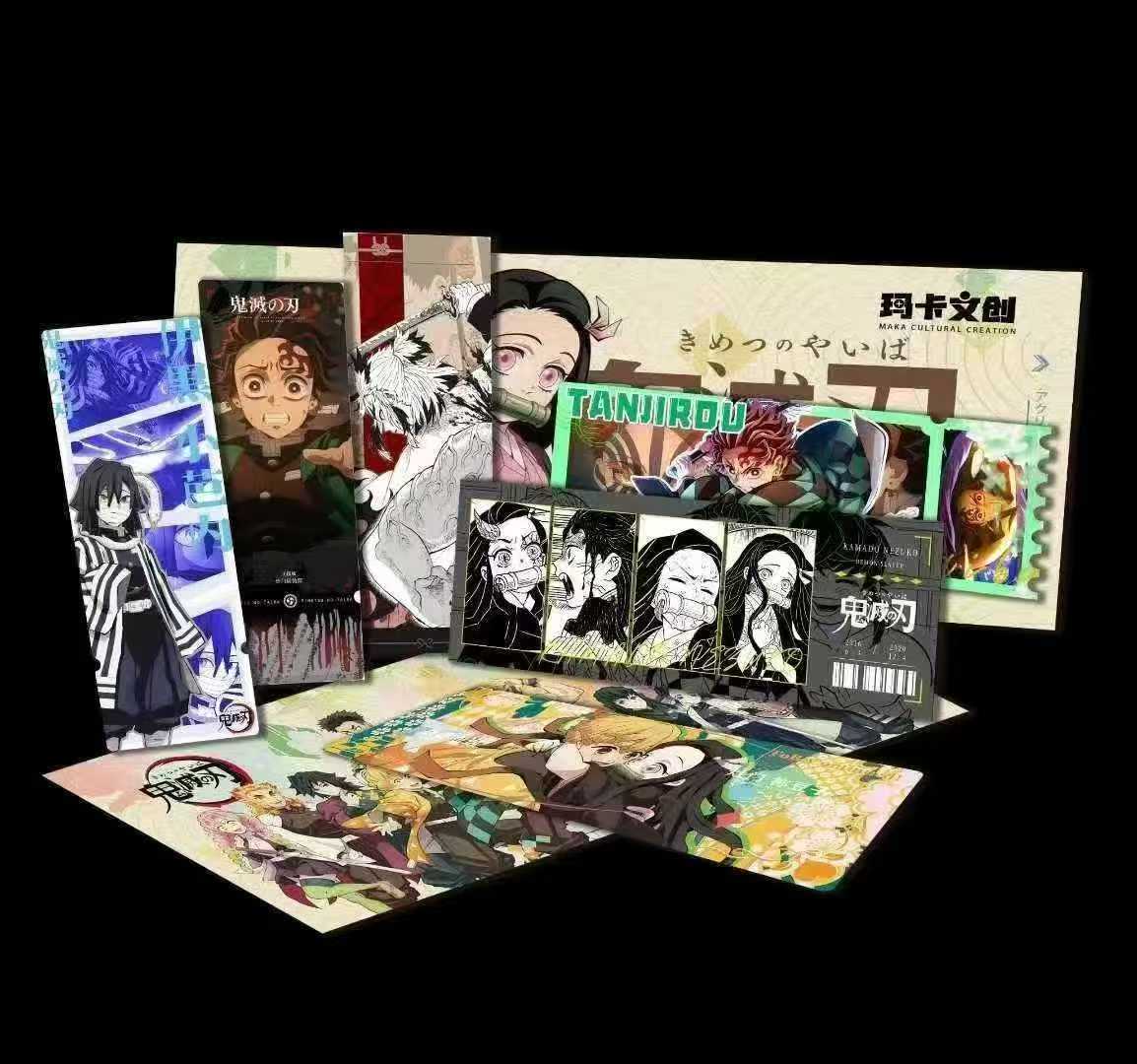  玛卡文创决战揭幕鬼灭之刃亚克力票根二创盲盒（默认代拆，拆不退）