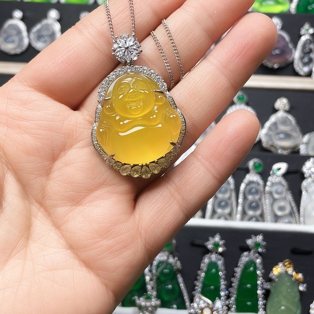 玛瑙/玉髓颈饰合金