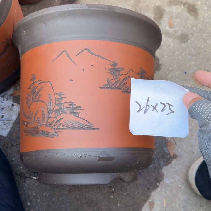 紫砂花盆特价商品