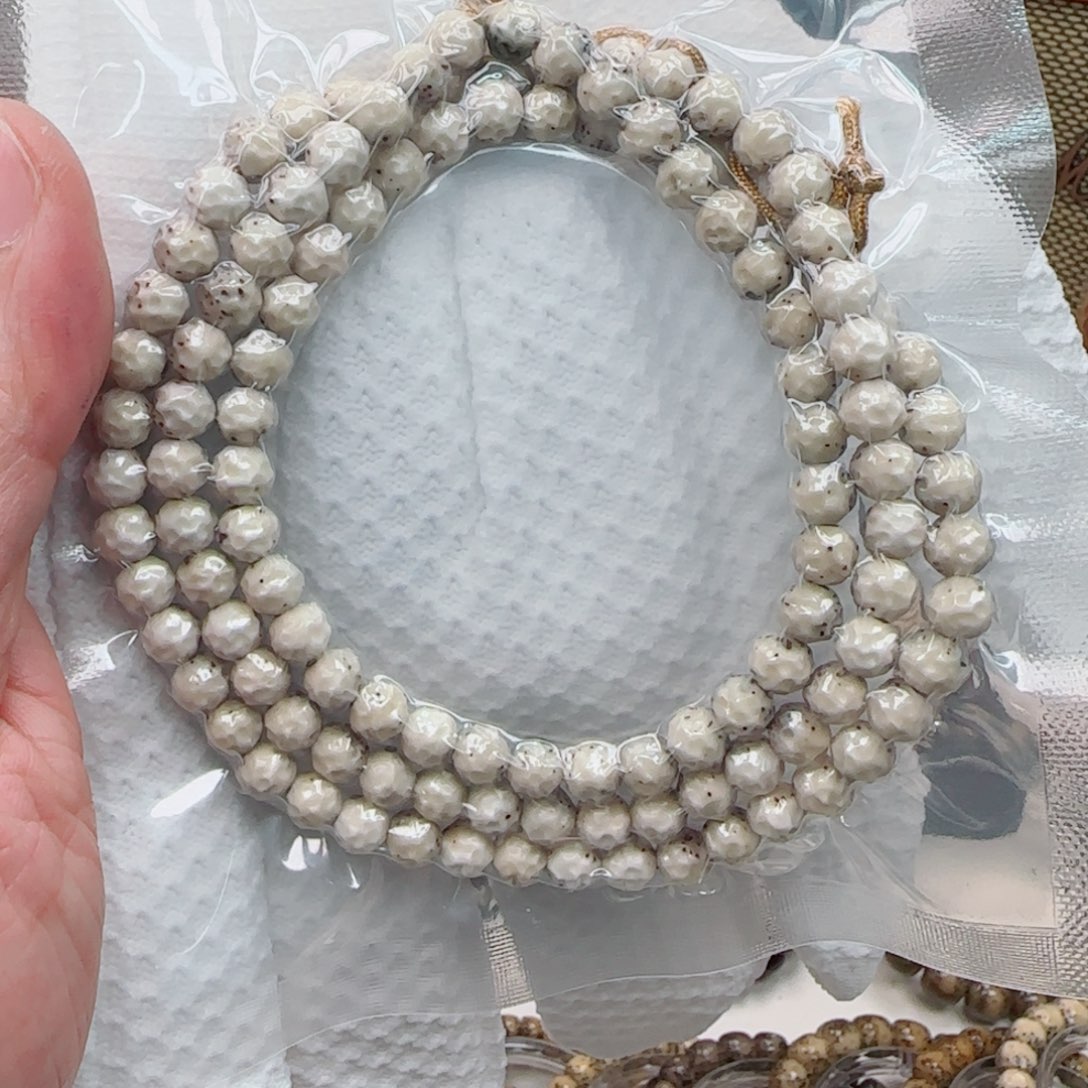 星月菩提手串精工无相108-7mm
