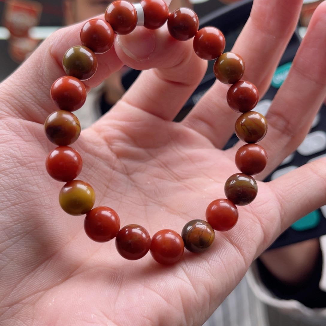 南红玛瑙9m未镶嵌多样性发一条 