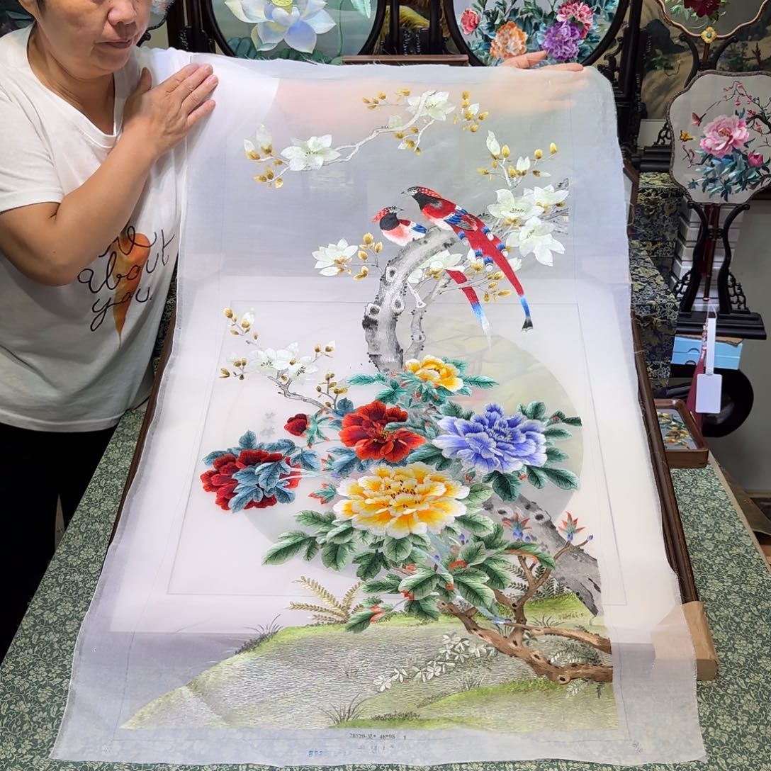 刺绣刺绣工艺精湛独特设计理念