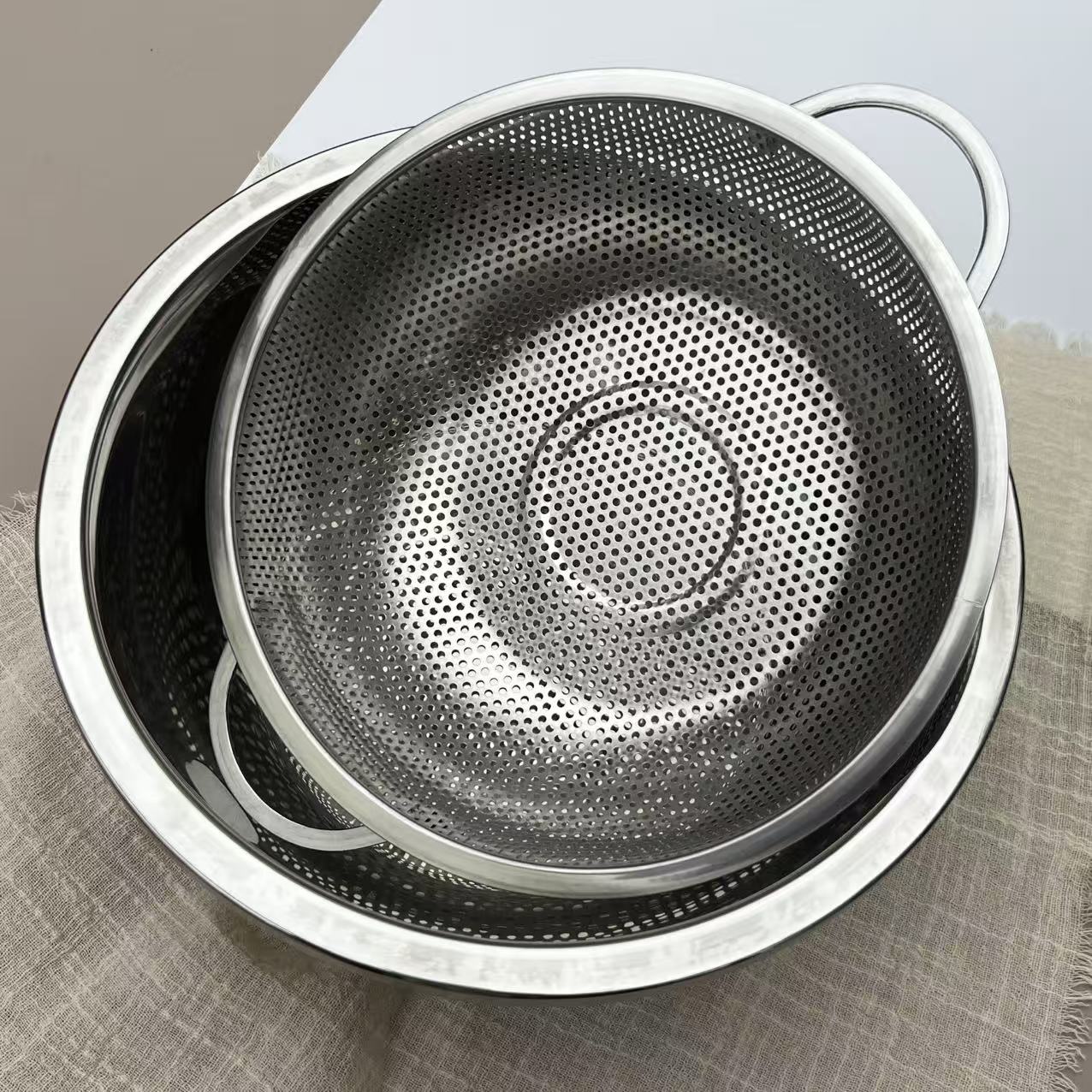 26厘米过筛套装洗米套装一套【汤家限定】