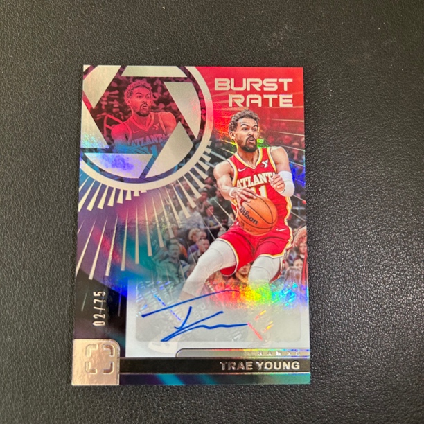 帕尼尼球星卡老鹰 纽约市长 特雷杨 签字 75编 上镜 银折 