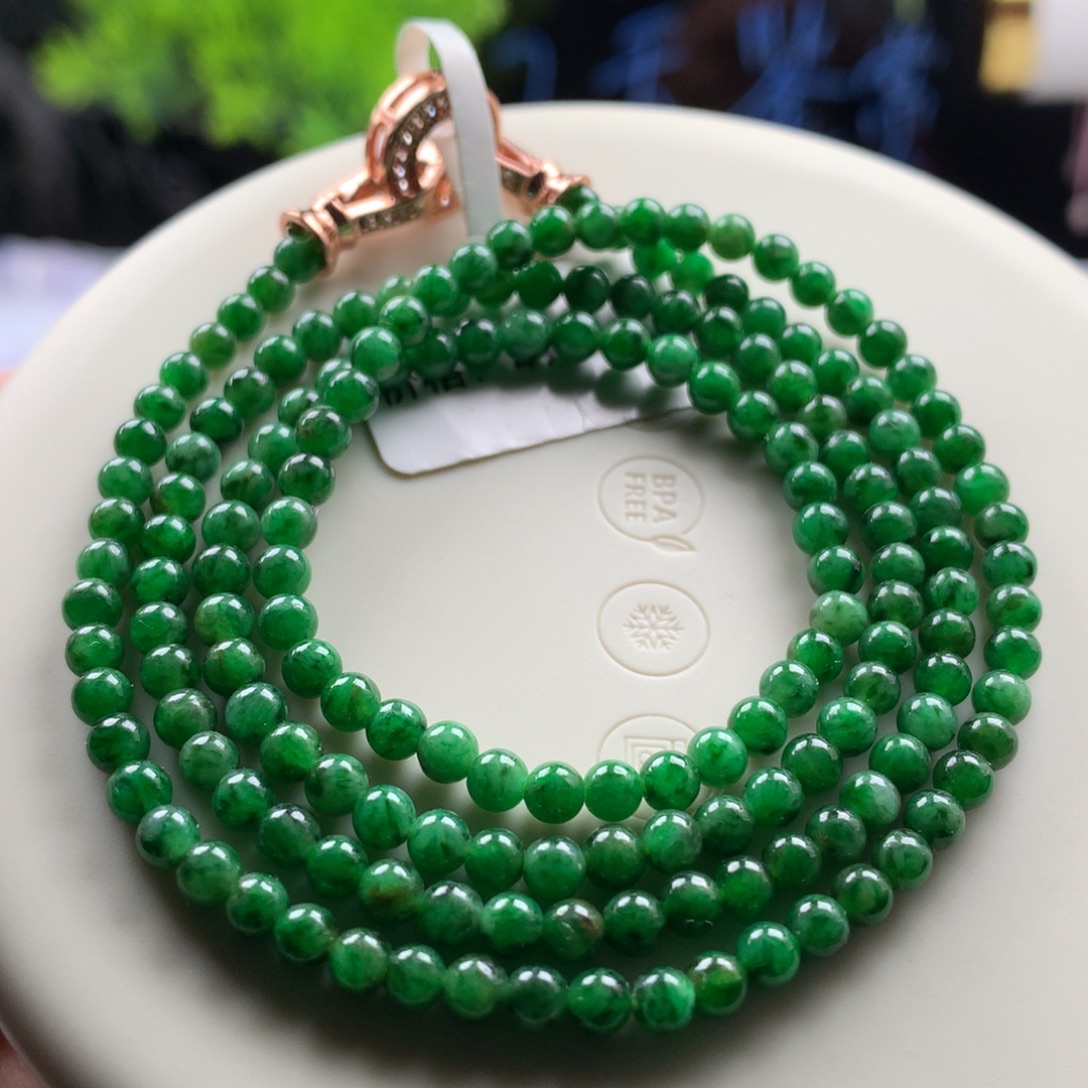 未镶嵌手链翡翠卡3.5