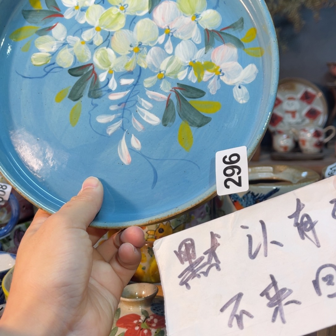 杯素浅陶瓷手工手绘
