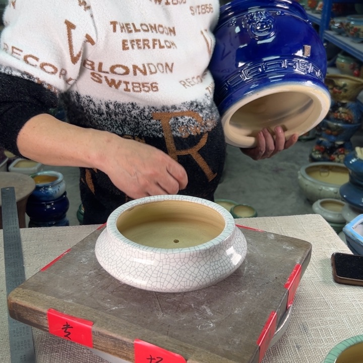 泳坤堂石湾盆陶瓷