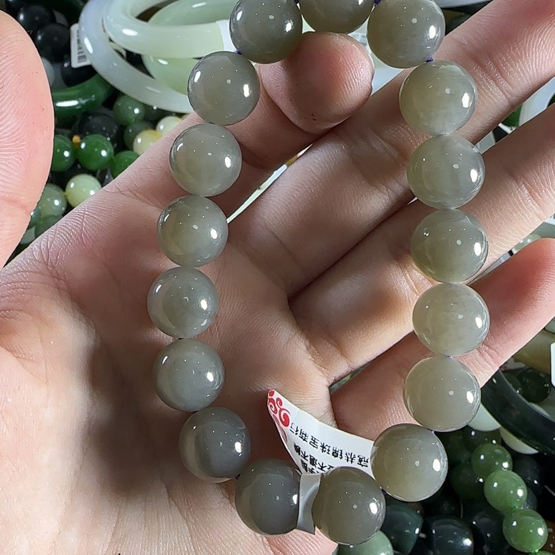 和田玉手链未镶嵌33