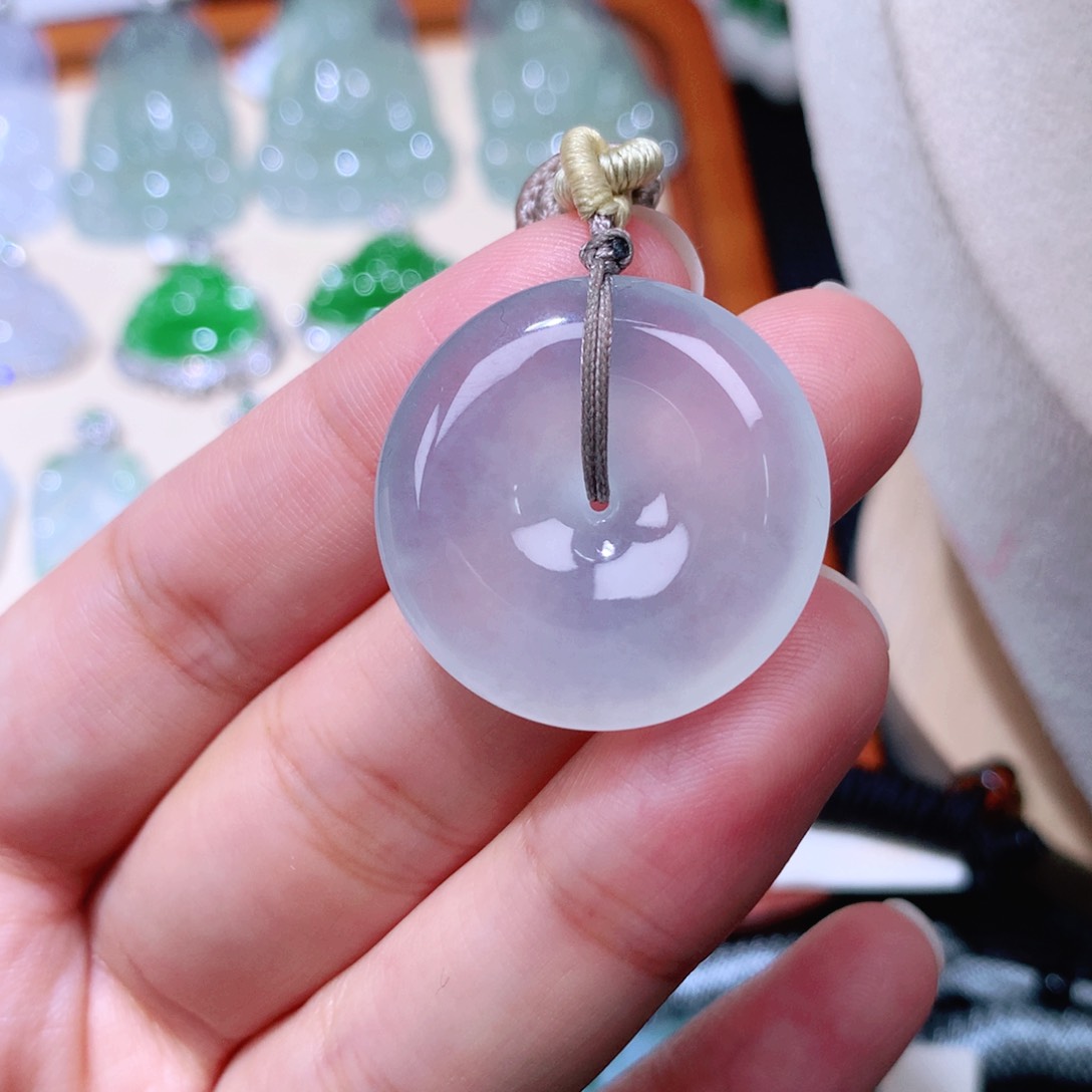 颈饰未镶嵌翡翠扣子27.8*6.2