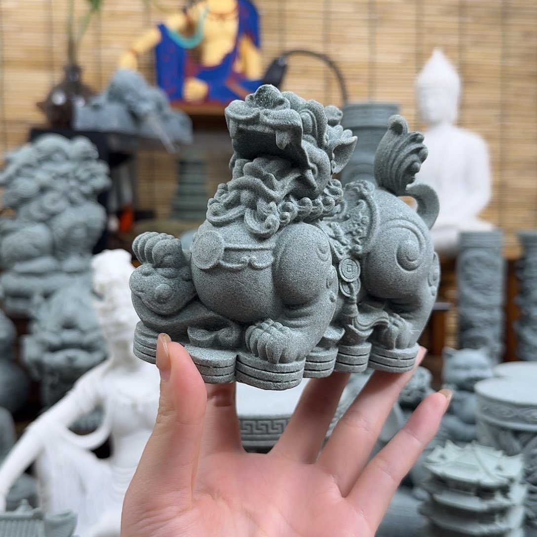 石头如意貔貅单个