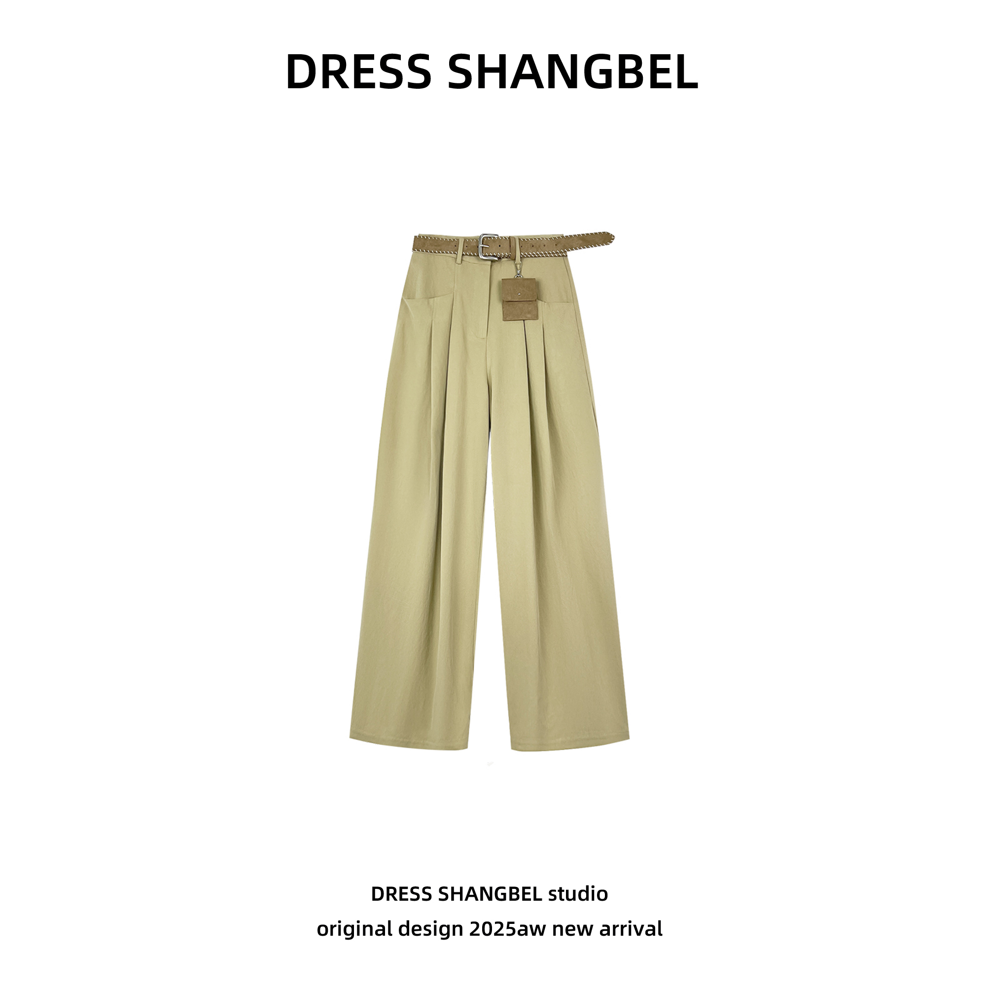 DRESS-秋季新款C显瘦时尚宽松休闲阔腿裤5894H