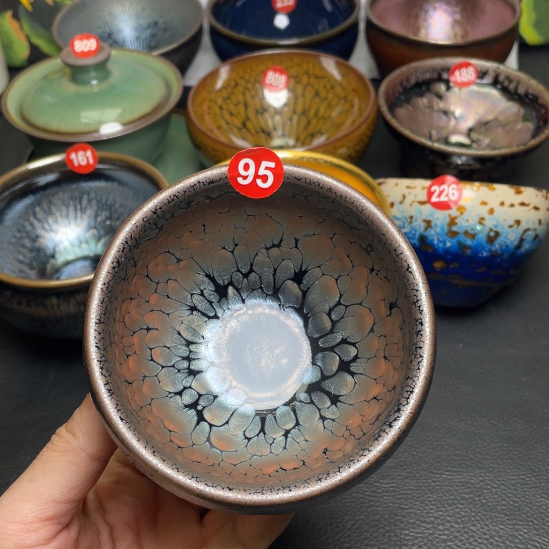 茶盏95 建窑建盏茶盏