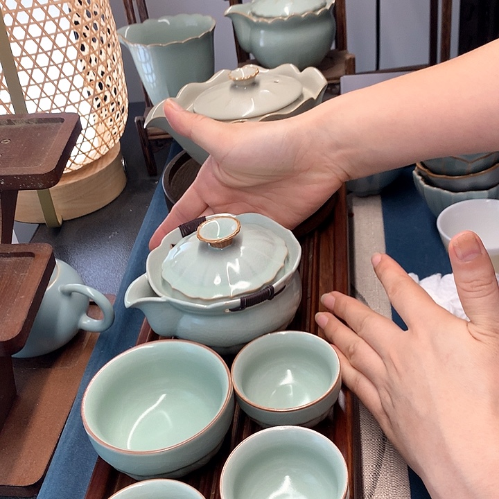 壶陶瓷茶具套装家用陶瓷茶具套装陶瓷