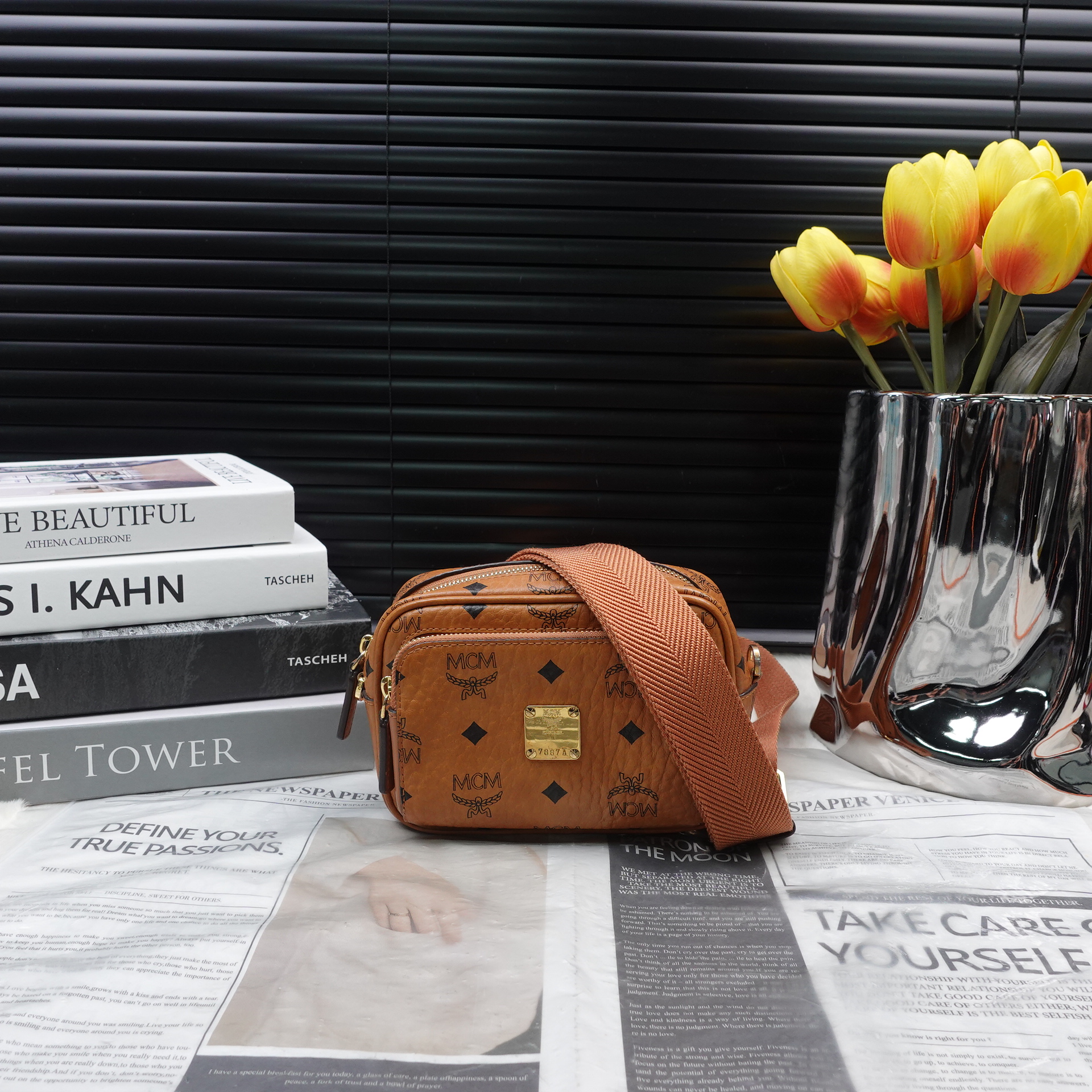 95新 MCM 单肩包/T10338662