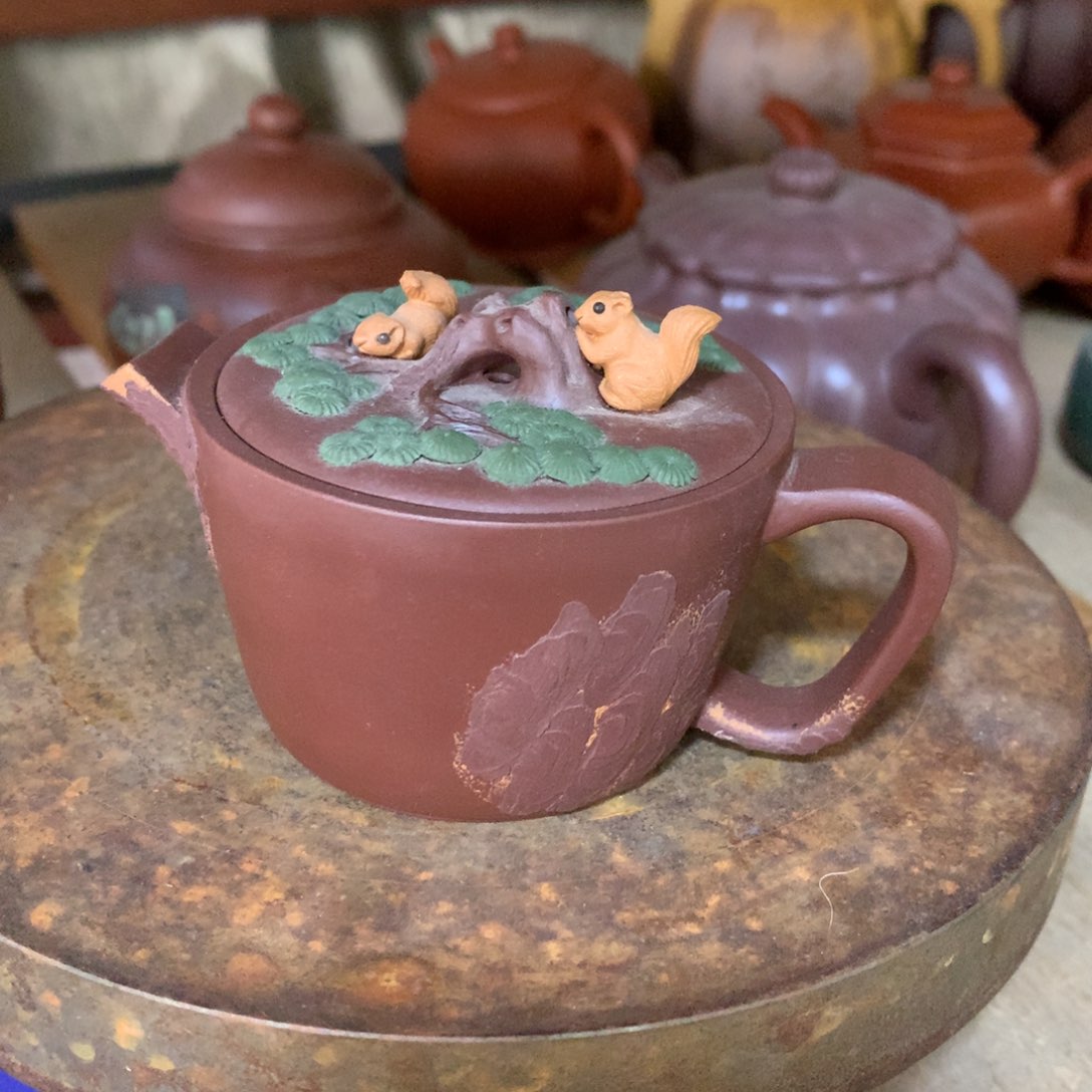 紫砂茶壶原矿手工74