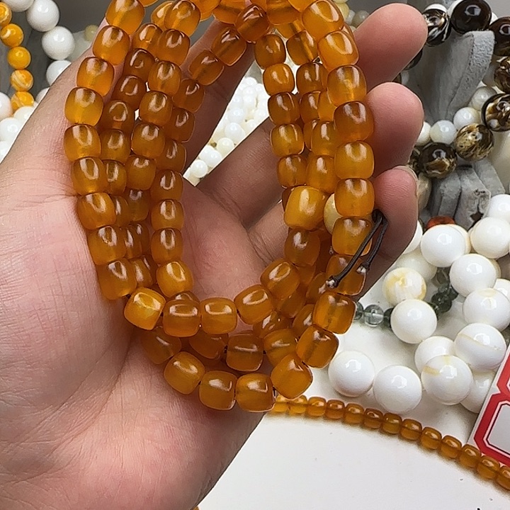 大果紫檀（缅甸花梨）黄桶珠21号随机发