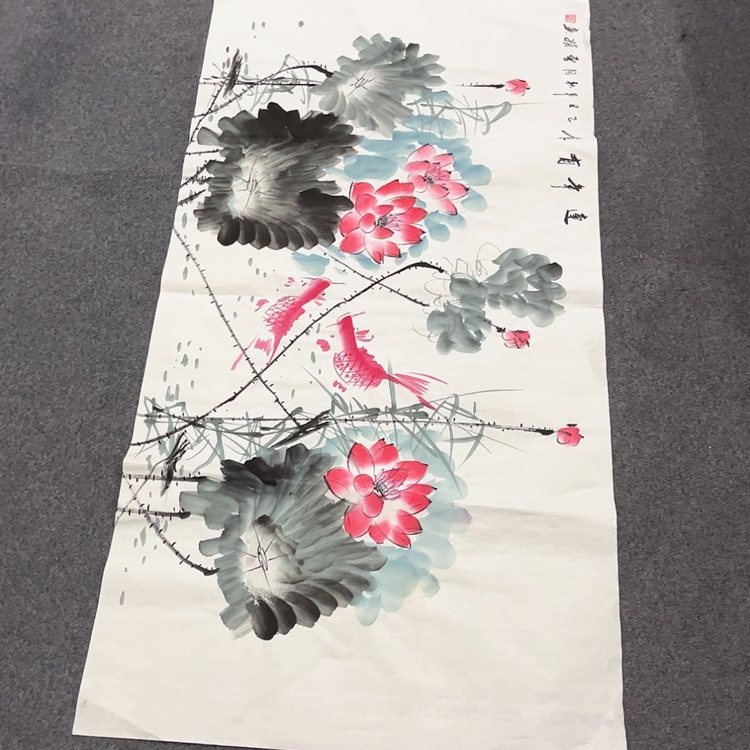 国画D国画作品单幅任发