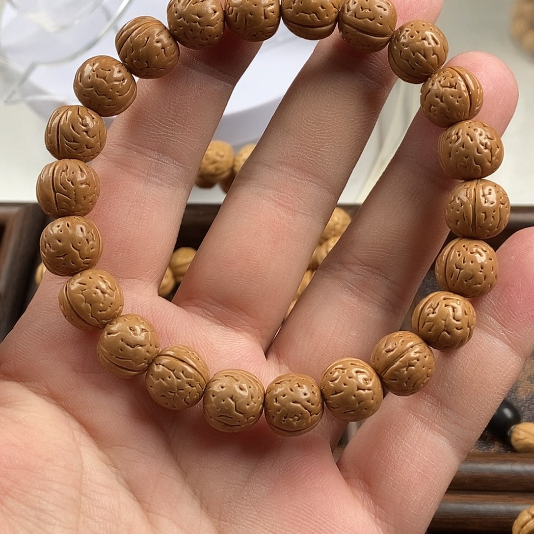 勿***终桃核手串333333333333