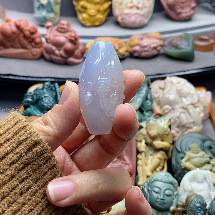 【闪购商品】未镶嵌吊坠定制玛瑙