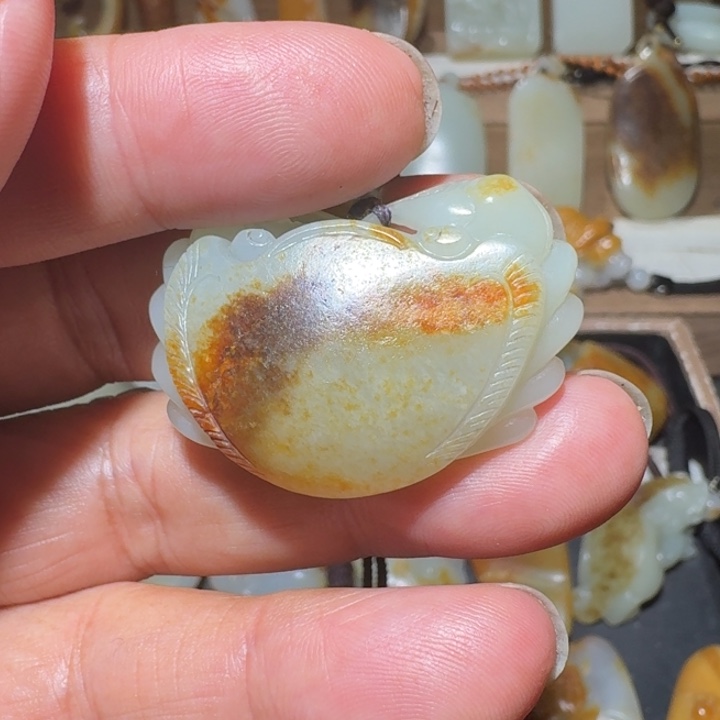 吊坠(不含链)未镶嵌和田玉