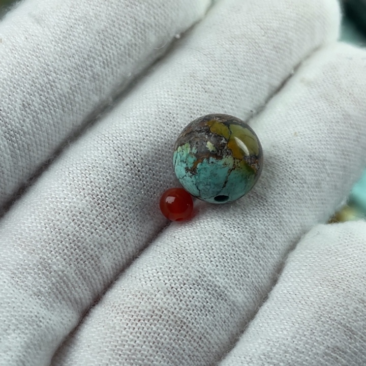 兰***草南红玛瑙未镶嵌配饰11.3