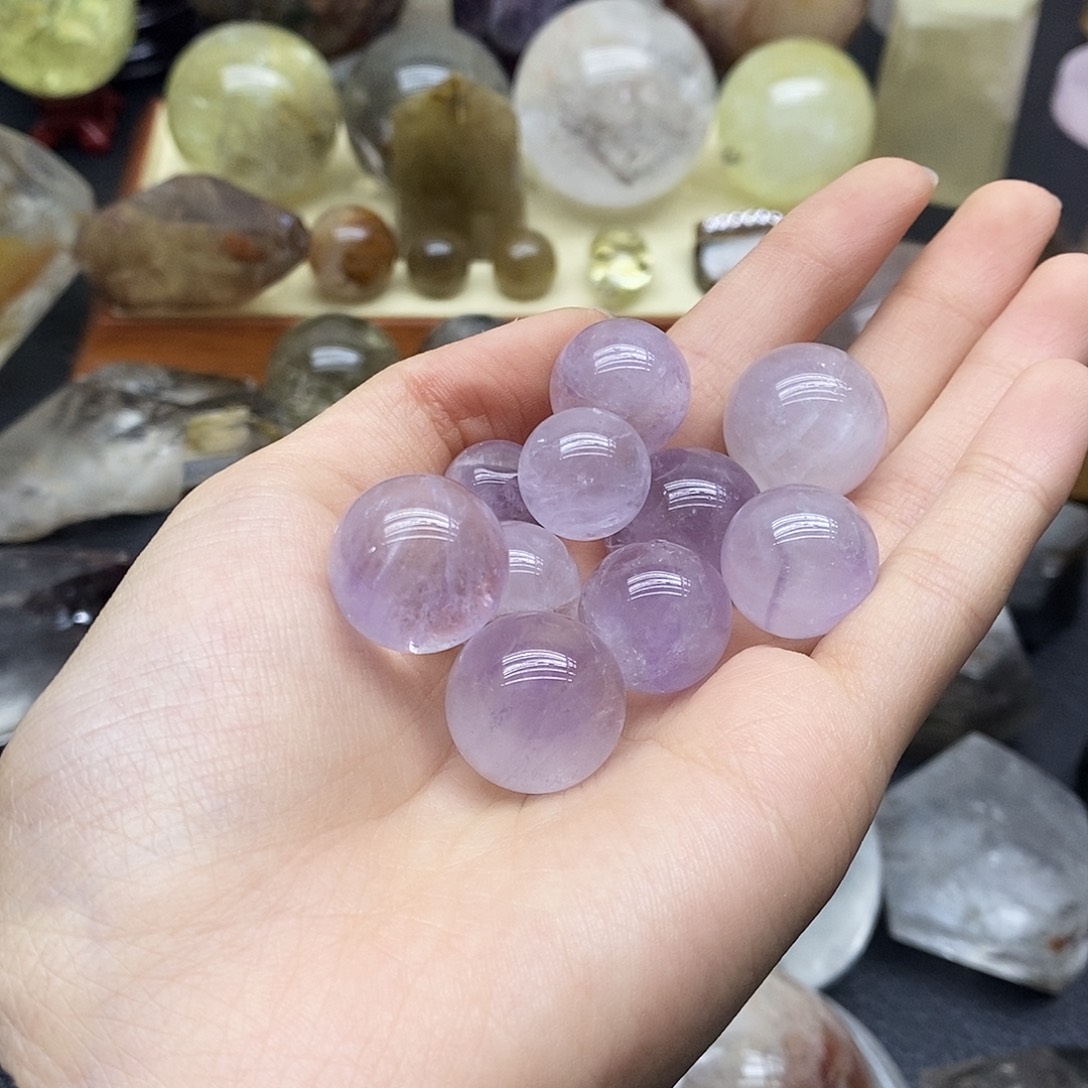 未镶嵌珠宝半成品水晶60水晶石