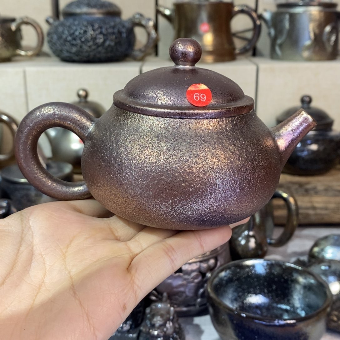 云南建水紫陶柴烧微瑕特价壶