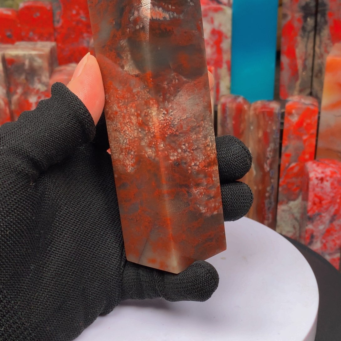 昌化石鱼籽冻砂印章