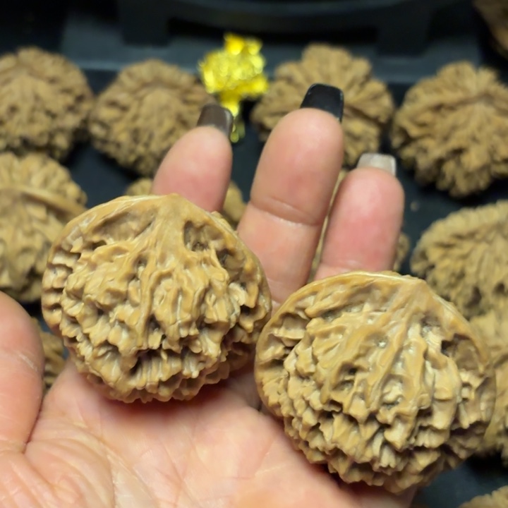 东***竹吊坠文玩核桃秦岭灯笼17