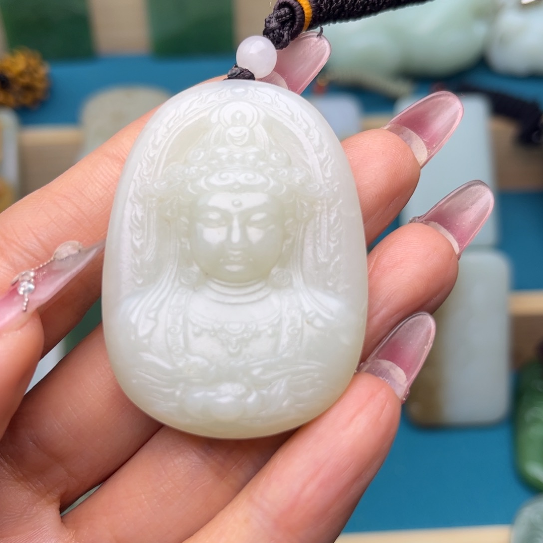 和田玉挂件未镶嵌