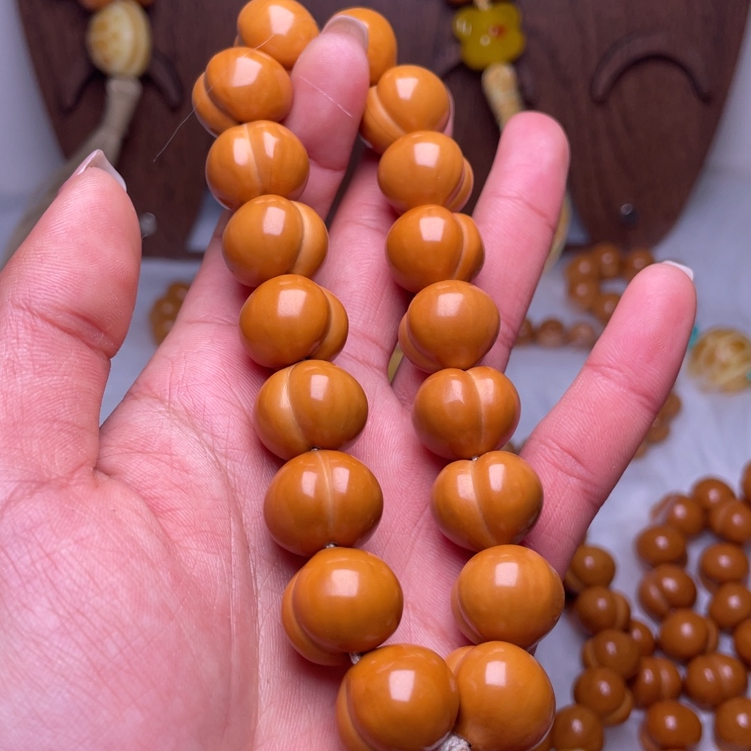 猴头核桃吊坠17手工柯基屁桃手持