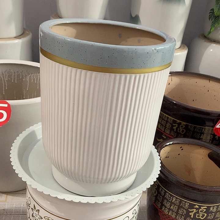 蓝口金线一个高33口径27送托盘默认微瑕