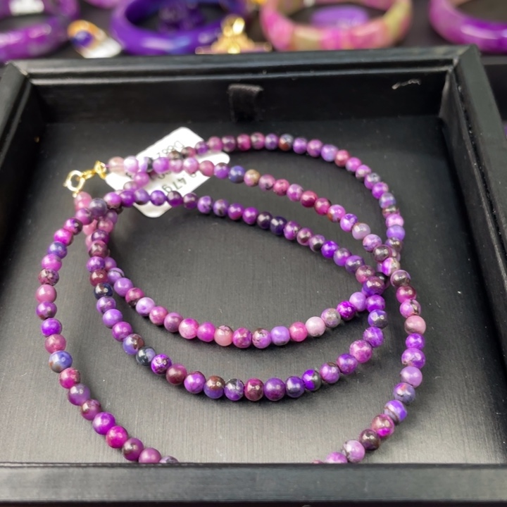 苏纪石（舒俱来）颈饰未镶嵌