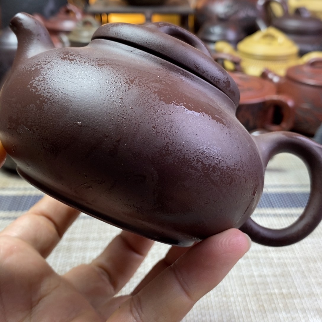 茶壶紫砂微瑕不退不换