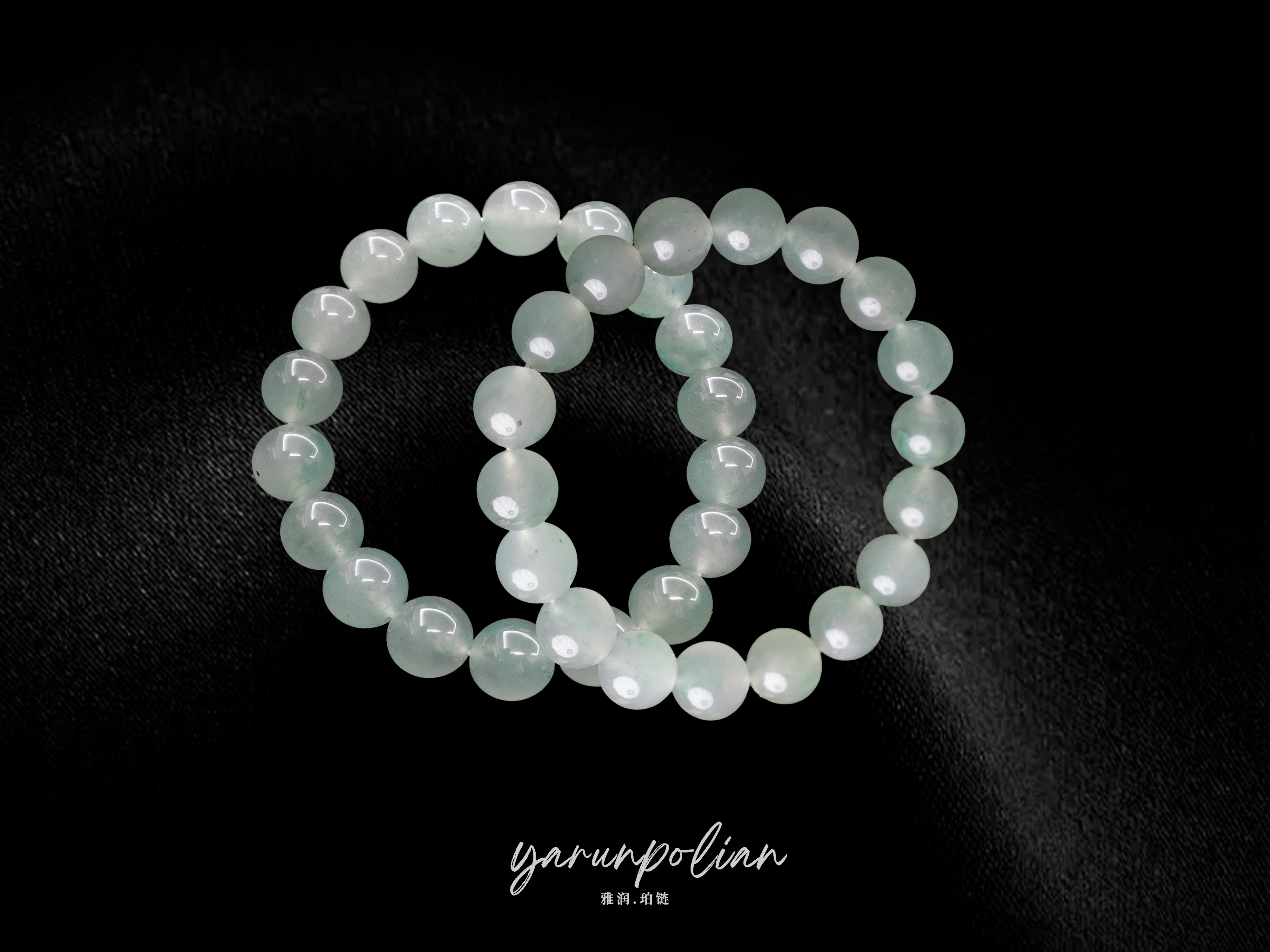 绿色非洲翠绿手串精致多样性随机