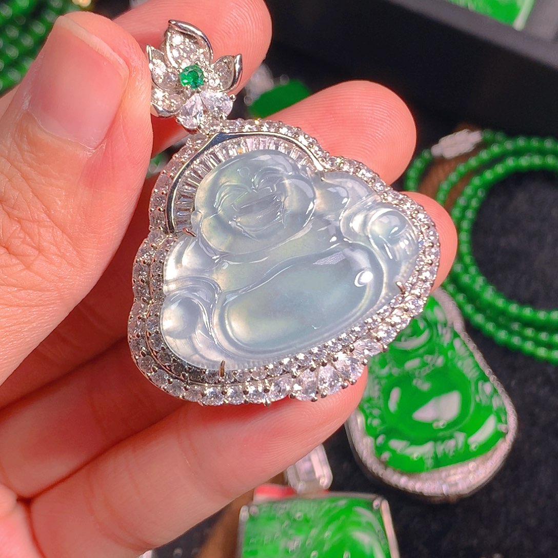 翡翠吊坠(不含链)未镶嵌