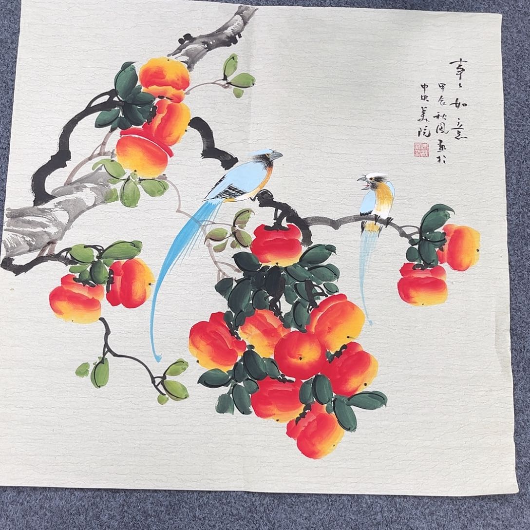 国画宣纸国画纯手绘作品