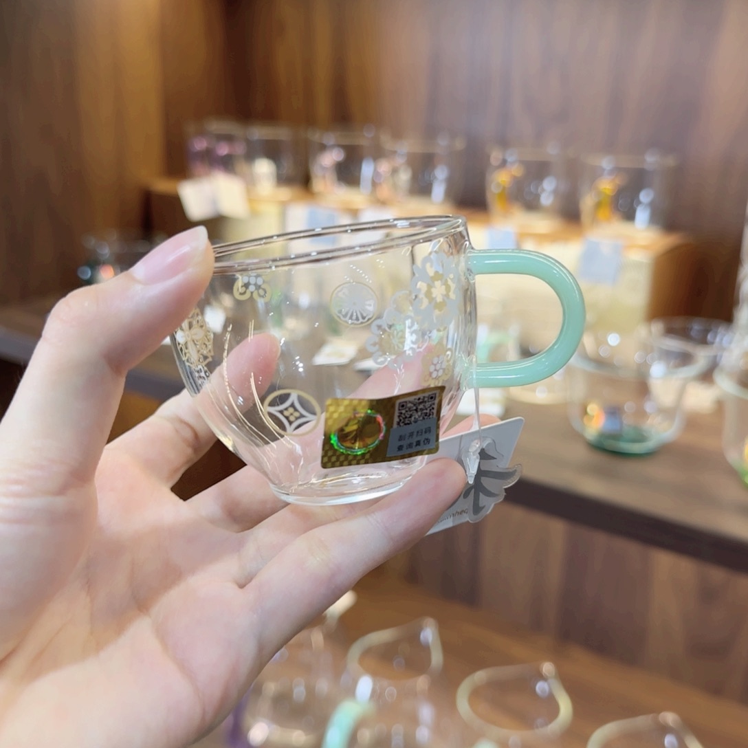 禾器皮球花悦杯浅玉色