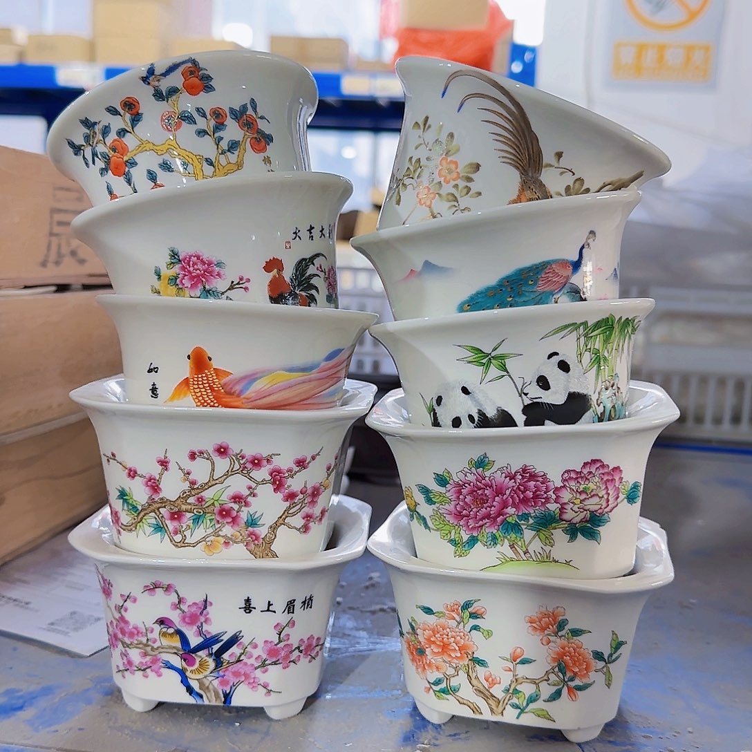 陶瓷花盆特价上新