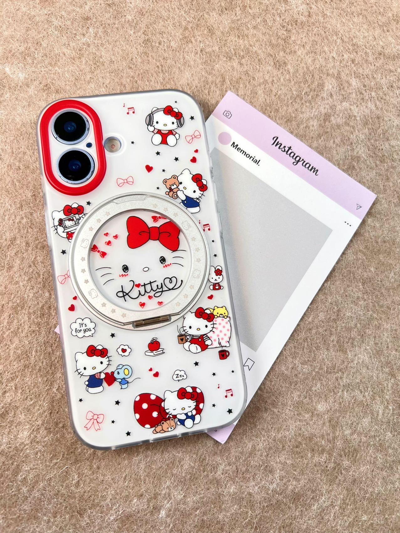 360℃支点磨砂kt手机壳适用于苹果13-17promax